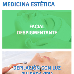 Menú de servicios - Instituto Verse Bien - Versión Movil